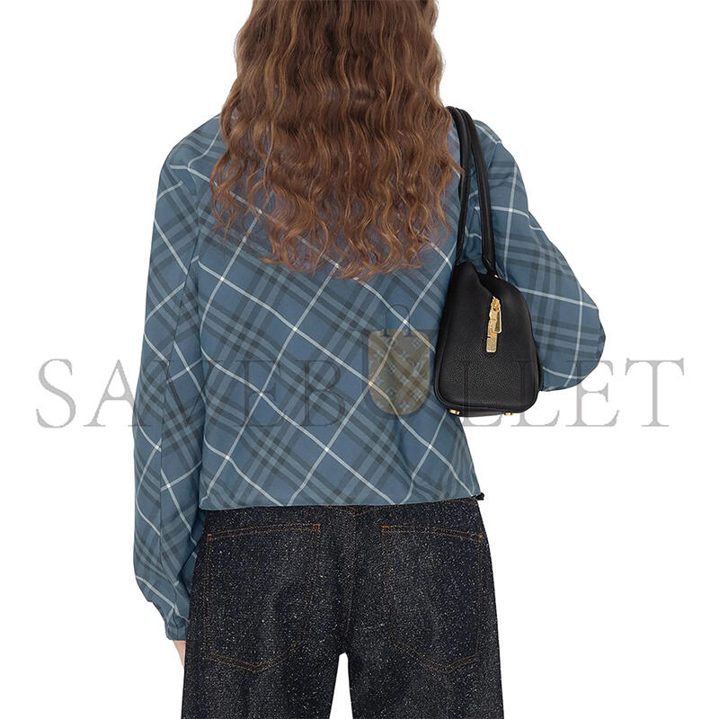 Bv*b*rry blue reversible check jacket 8105851